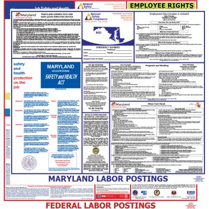 2024 Maryland State Federal Labor Law Posters   FED MD 416x416  