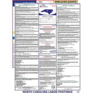 2023 North Carolina State & Federal Labor Law Posters - National Safety  Compliance