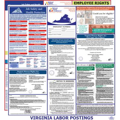 2024 Virginia State Federal Labor Law Posters   FED VA 416x416  