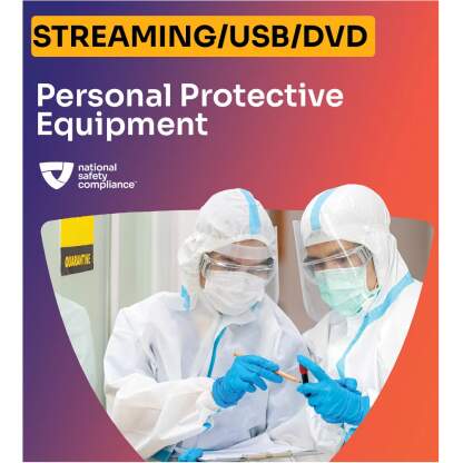 Personal Protective Equipment Safety Training Course Video Kit