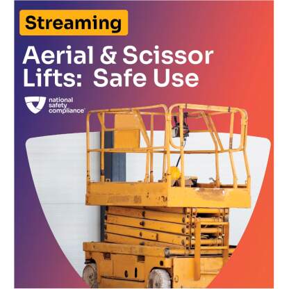 Aerial and Scissor Lifts: MEWP Safe Use Streaming (English)