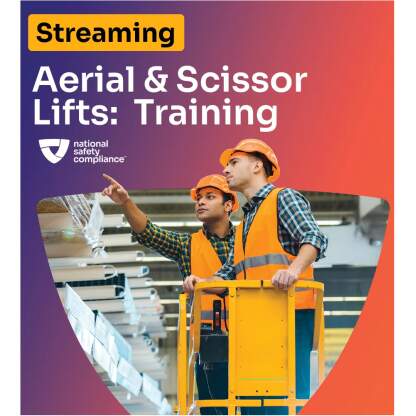 Aerial and Scissor Lifts: MEWP Training Requirements Streaming (English)