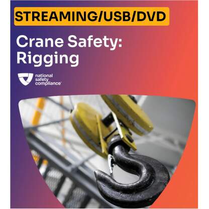 Crane Safety: Rigging Safety Training Course Video