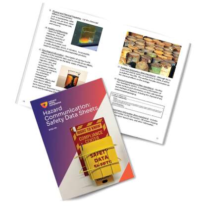 Hazcom - Safety Data Sheets Employee Training Booklet (pkg of 10)