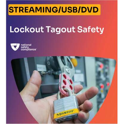 Lockout Tagout Safety Training Course Video Kit