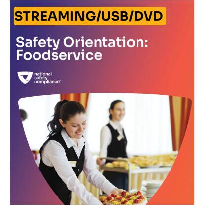 Safety Orientation - Foodservice Training Video Kit