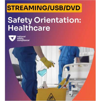 Safety Orientation - Healthcare Version Training Video Kit