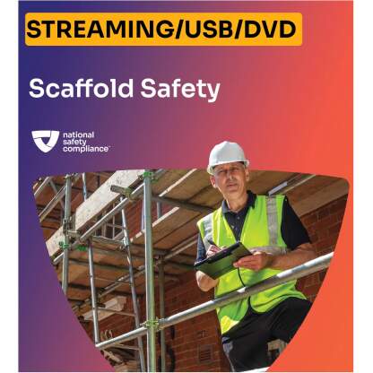 Scaffold Safety Training Course Video Kit