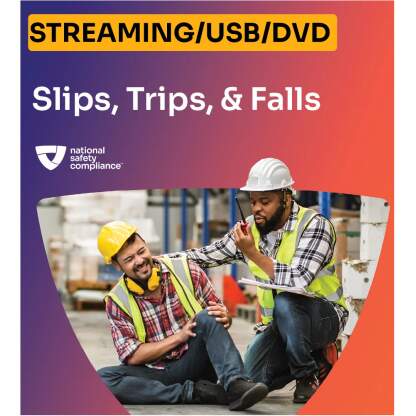 Slips, Trips, and Falls Training Course Video Kit