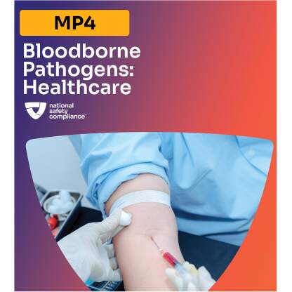 Bloodborne Pathogens for Healthcare Training MP4 (English & Spanish)