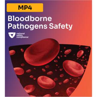Bloodborne Pathogens Training MP4 (English & Spanish)
