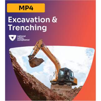 Excavation & Trenching Safety Training MP4 (English & Spanish)