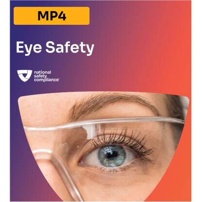 Eye Safety Training MP4 (English & Spanish)
