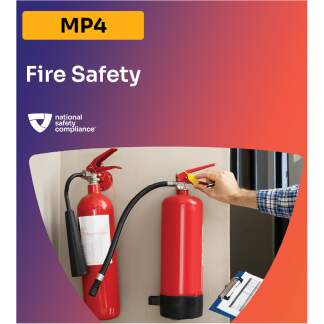 Fire Safety Training MP4 (English & Spanish)