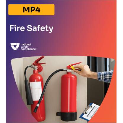 Fire Safety Training MP4 (English & Spanish)