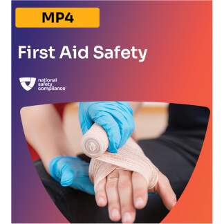 First Aid Safety Training MP4 (English & Spanish)