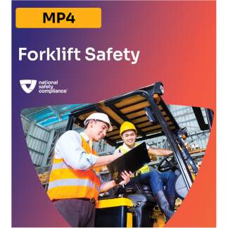 Forklift Safety Training MP4 (English & Spanish)