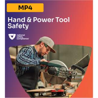 Hand & Power Tool Safety Training MP4 (English & Spanish)