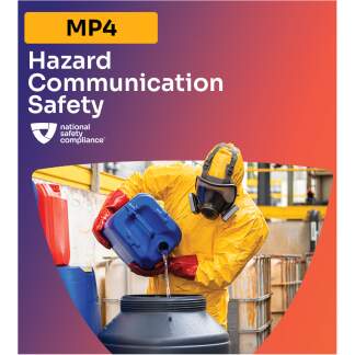 Hazard Communication Safety Training MP4 (English & Spanish)