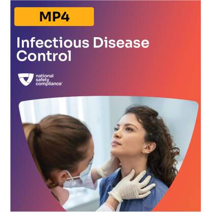 Infectious Disease Control Training MP4 (English & Spanish)