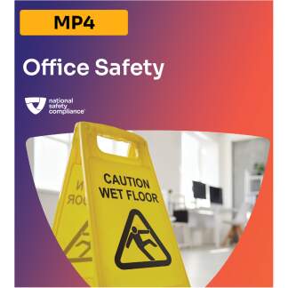 Office Safety Training MP4 (English & Spanish)