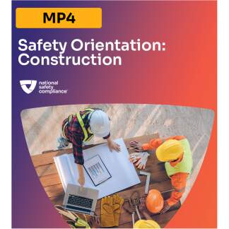 Safety Orientation: Construction Training MP4 (English & Spanish)