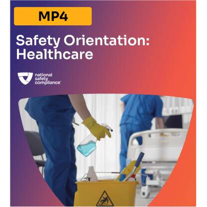 Safety Orientation - Healthcare Version Training MP4 (English & Spanish)