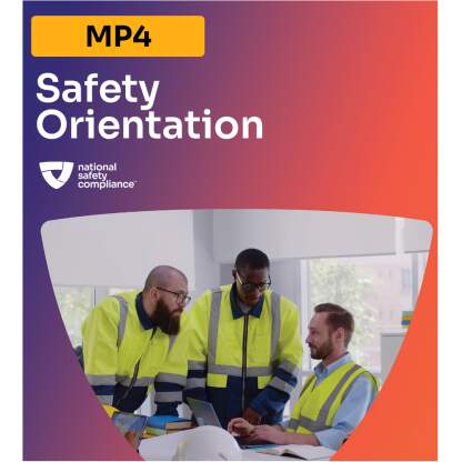 Safety Orientation Training MP4 (English & Spanish)