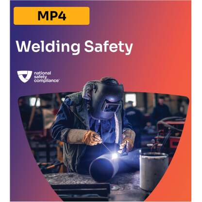 Welding Safety Training MP4 (English & Spanish)