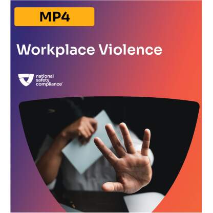 Workplace Violence Training MP4 (English & Spanish)
